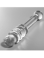 NEBULA SERIES BY IBIZA - MODÈLE 20 GODE EN VERRE BOROSILICATE CLAIR 20.5 CM -O- 3 CM