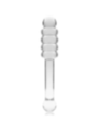 NEBULA SERIES BY IBIZA - MODÈLE 20 GODE EN VERRE BOROSILICATE CLAIR 20.5 CM -O- 3 CM