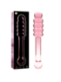 NEBULA SERIES BY IBIZA - MODÈLE 20 GODE EN VERRE BOROSILICATE ROSE 20.5 CM -O- 3 CM