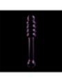 NEBULA SERIES BY IBIZA - MODÈLE 20 GODE EN VERRE BOROSILICATE ROSE 20.5 CM -O- 3 CM