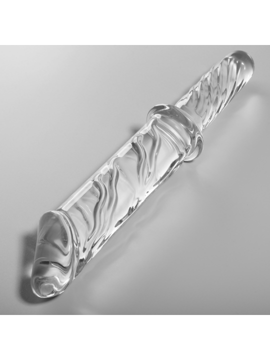 NEBULA SERIES BY IBIZA - MODÈLE 24 GODE EN VERRE BOROSILICATE CLAIR 28.5 CM -O- 5 CM