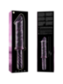 NEBULA SERIES BY IBIZA - MODÈLE 24 GODE EN VERRE BOROSILICATE ROSE 28.5 CM -O- 5 CM
