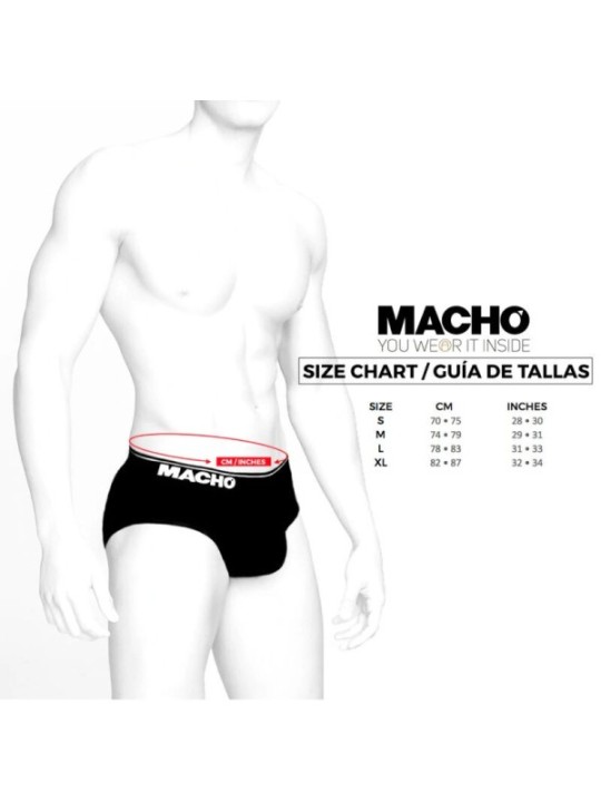 MACHO - SLEEP MS24R ROUGE FONCÉ XL