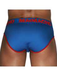 MACHO - MCH005 CLASSIC SLIP BLEU + ROUGE XL