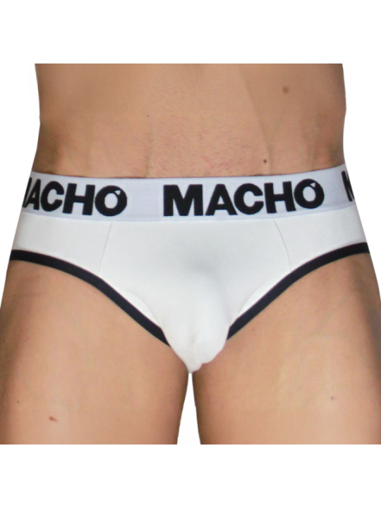 MACHO - MCH006 CLASSIQUE BLANC + NOIR M