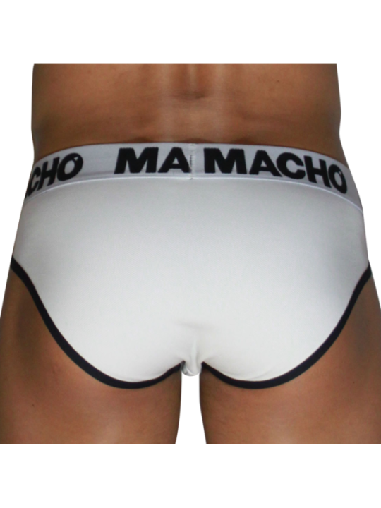 MACHO - MCH006 CLASSIQUE BLANC + NOIR M
