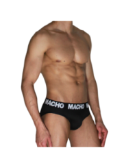MACHO - MCH007 CLASSIQUE SLIP NOIR + NOIR M