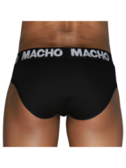 MACHO - MCH007 CLASSIQUE SLIP NOIR + NOIR M