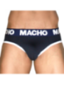 MACHO - MCH008 Slip classique bleu marine S