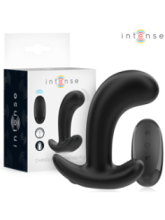 INTENSE - CHANDLER ANAL PLUG 10 VIBRATIONS NOIR TÉLÉCOMMANDE