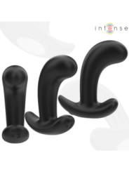 INTENSE - CHANDLER ANAL PLUG 10 VIBRATIONS NOIR TÉLÉCOMMANDE