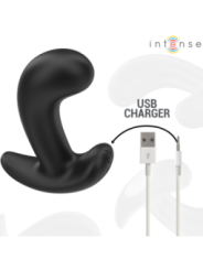 INTENSE - CHANDLER ANAL PLUG 10 VIBRATIONS NOIR TÉLÉCOMMANDE
