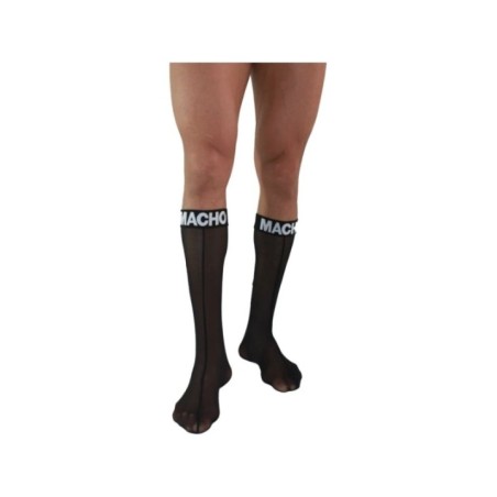 MACHO - CHAUSSETTES FINES TAILLE UNIQUE NOIRES
