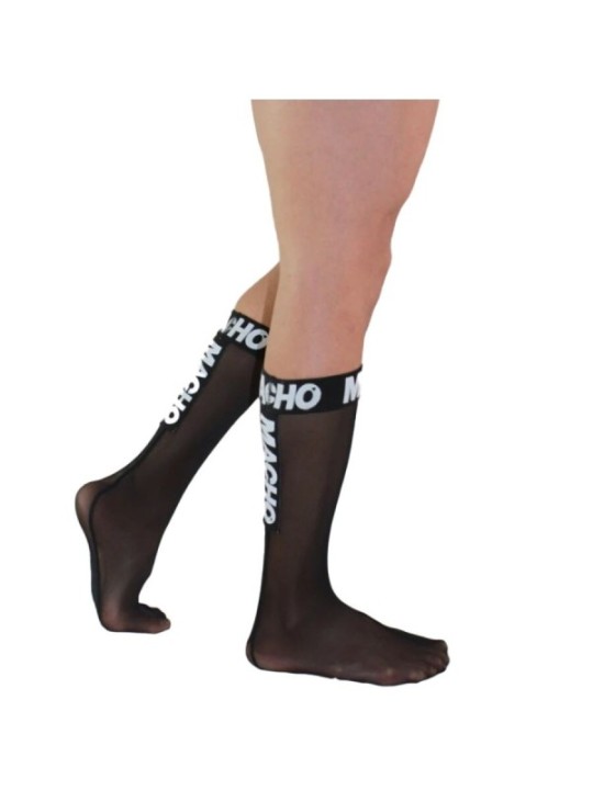 MACHO - CHAUSSETTES FINES TAILLE UNIQUE NOIRES