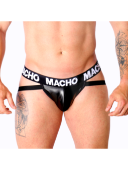 MACHO - MX25NC JOCK CUIR NOIR M