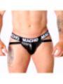 MACHO - MX25NC JOCK CUIR NOIR L