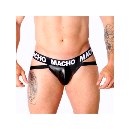MACHO - MX25NC JOCK CUIR NOIR XL