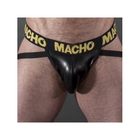 MACHO - MX25AC JOCK CUIR JAUNE L