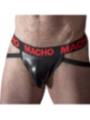MACHO - MX25RC JOCK CUIR ROUGE XL