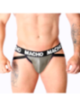 MACHO - MX27GR JOCK CUIR GRIS BEIGE S