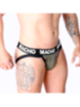 MACHO - MX27GR JOCK CUIR GRIS BEIGE S