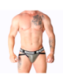 MACHO - MX27GR JOCK CUIR GRIS BEIGE M