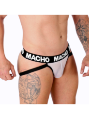 MACHO - MX26X1 JOCK GRID BLANC S