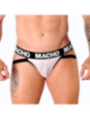 MACHO - MX26X1 JOCK GRID BLANC XL