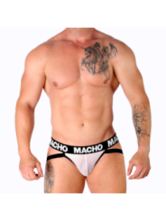 MACHO - MX26X1 JOCK GRID BLANC XL