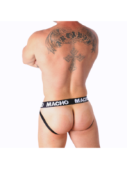 MACHO - MX26X1 JOCK GRID BLANC XL