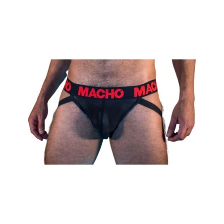 MACHO - MX26X2 JOCK NOIR/ROUGE L