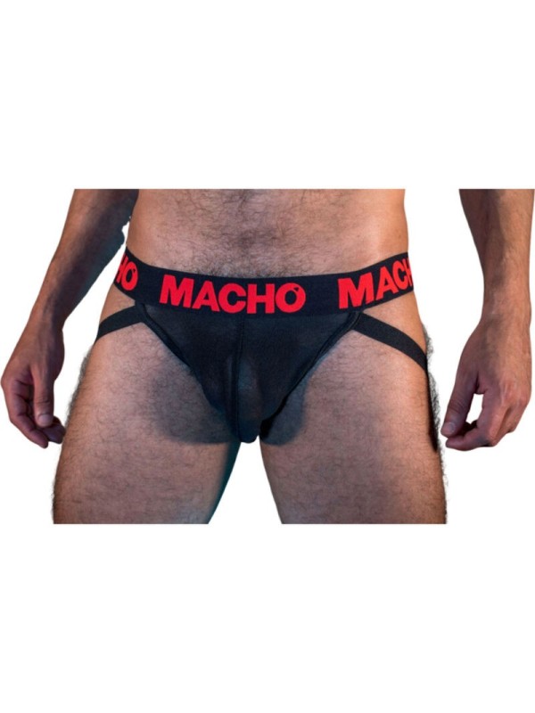 MACHO - MX26X2 JOCK NOIR/ROUGE L