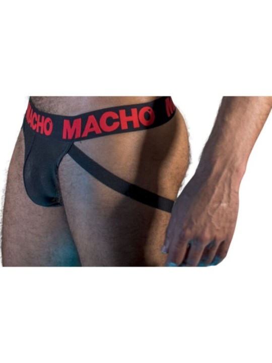 MACHO - MX26X2 JOCK NOIR/ROUGE L