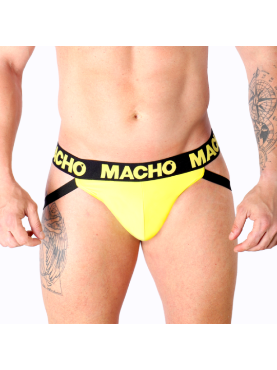 MACHO - MX25A JOCK LYCRA JAUNE S