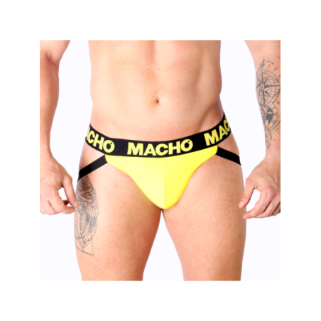 MACHO - MX25A JOCK LYCRA JAUNE S