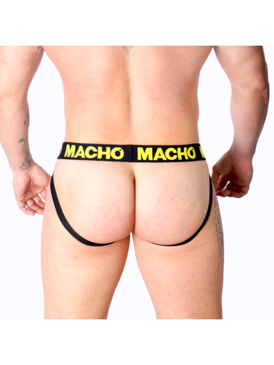 MACHO - MX25A JOCK LYCRA JAUNE S