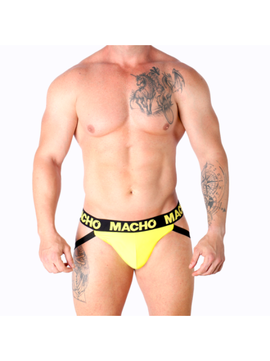 MACHO - MX25A JOCK LYCRA JAUNE S
