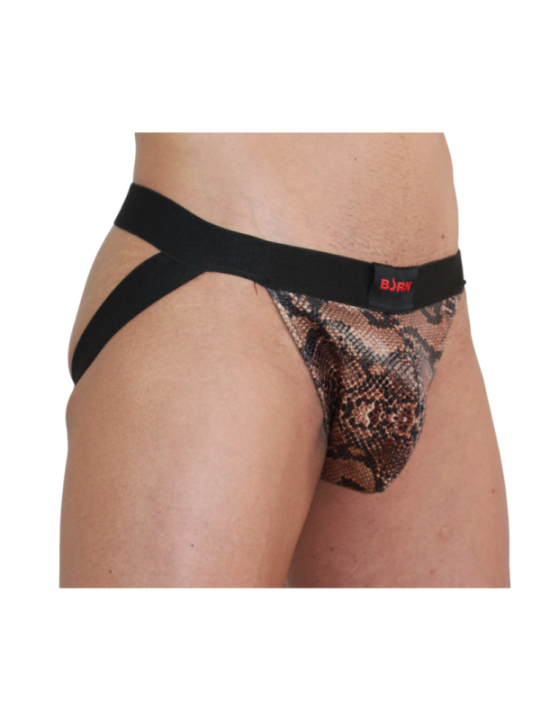 BURN - 002 JOCK SNAKE NOIR XL