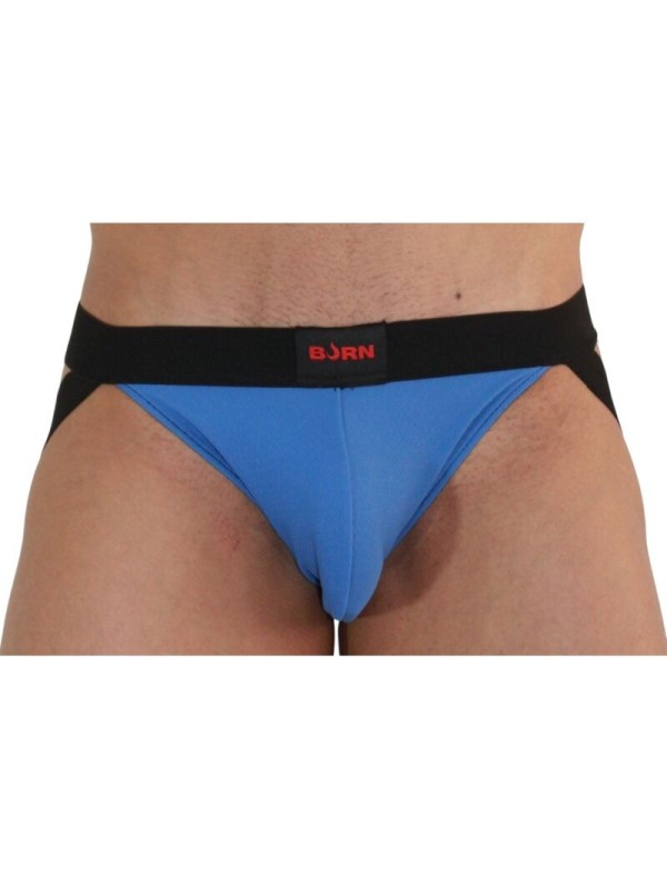 BURN - 008 JOCK BLEU / NOIR L