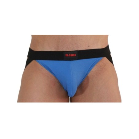 BURN - 008 JOCK BLEU / NOIR XL