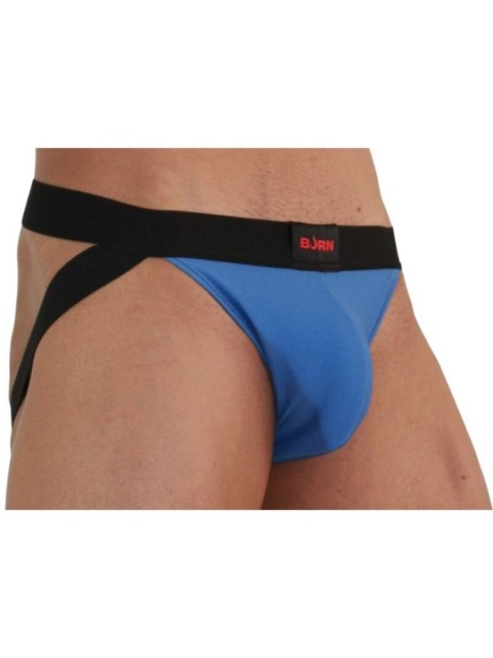 BURN - 008 JOCK BLEU / NOIR XL