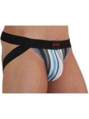 BURN - 009 JOCK MULTICOLORE / NOIR S