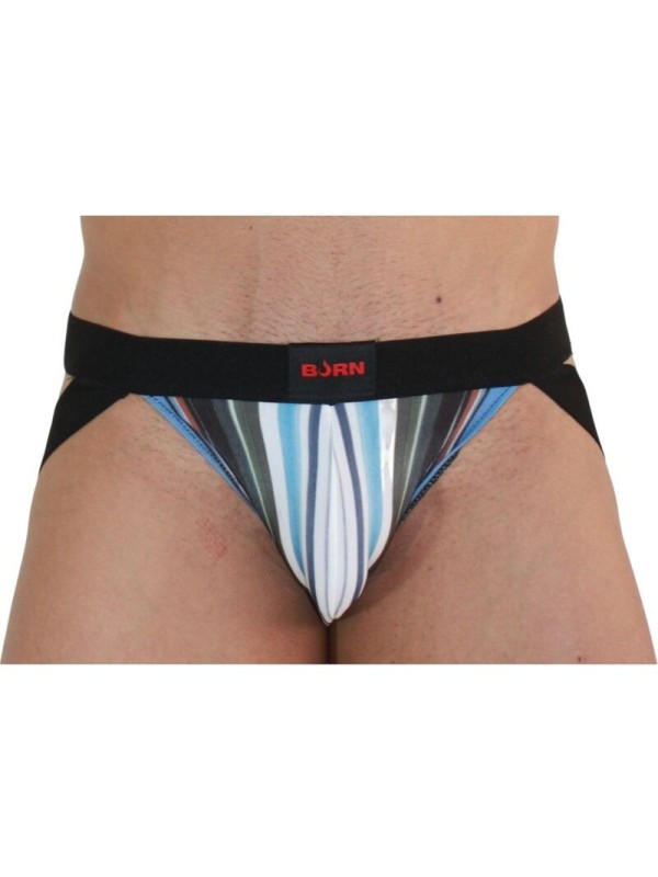 BURN - 009 JOCK MULTICOLORE / NOIR L