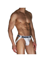MACHO - MX29BL JOCK BLANC + BLANC L