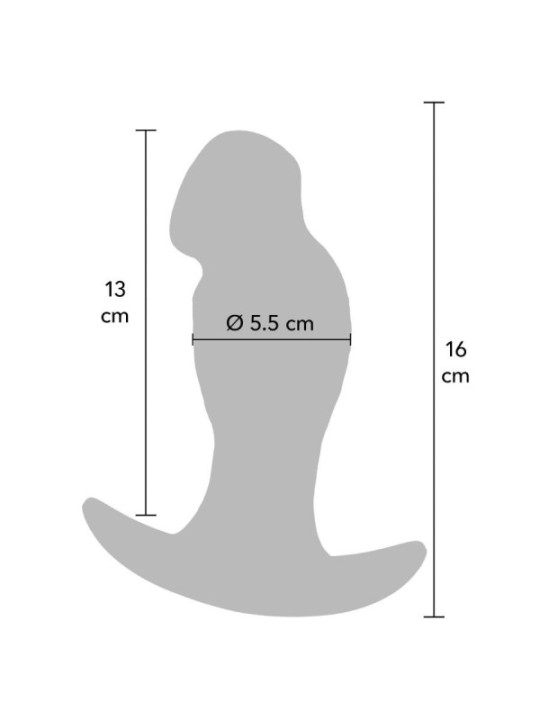 HIDDEN DESIRE - INFERNO PLUG ANAL RÉALISTE 16 CM
