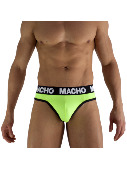MACHO - MTG001 STRING JAUNE FLUORESCENT TAILLE M
