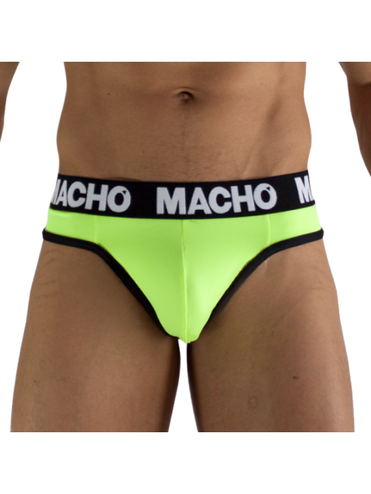 MACHO - MTG001 STRING JAUNE FLUORESCENT TAILLE L