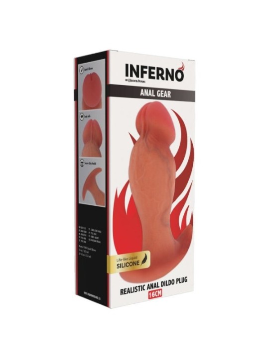 HIDDEN DESIRE - INFERNO PLUG ANAL RÉALISTE 16 CM