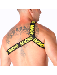 MACHO - HARNAIS ROMAIN JAUNE S/M