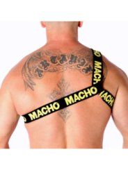 MACHO - HARNAIS ROMAIN JAUNE S/M